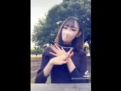 スマホ個人撮影　TikT○kerしてる脱いだらFカップ美巨乳な受付嬢と公園デート→ホテルで中出し！(顔出し)